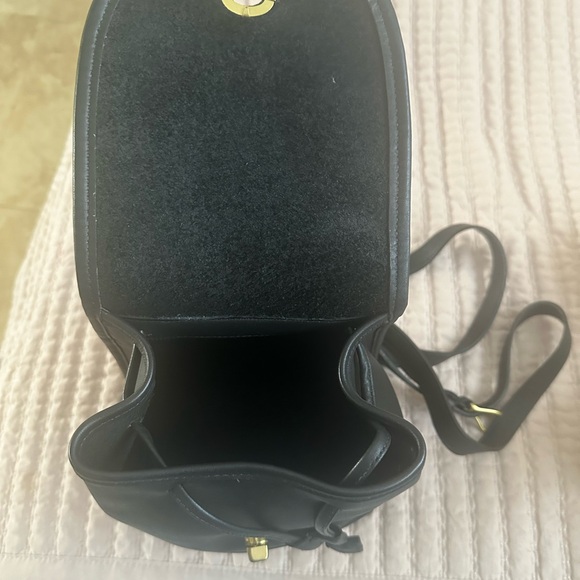 Authentic leather Coach mini backpack - Picture 5 of 11